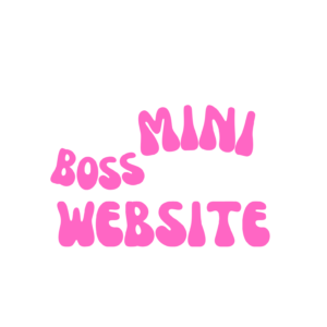 MINI BOSS WEBSITE